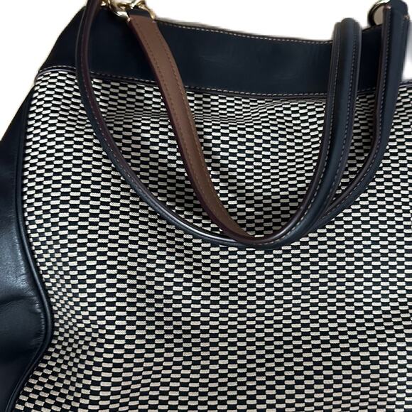 Like new COACH Lexy Legacy Jacquard Shoulder Bag in Black Smoke MSRP $378 - Picture 9 of 13